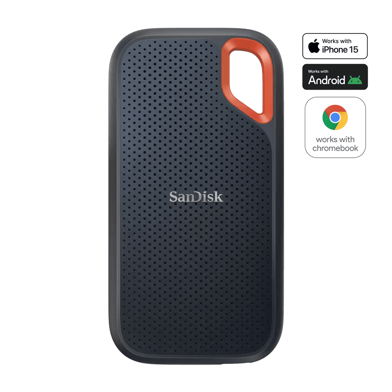 500 GB ブラック SanDisk Extreme Portable SSD | Sandisk