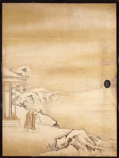 狩野 探幽「琴棋書画図」 - 収蔵美術品 | 横浜 三溪園