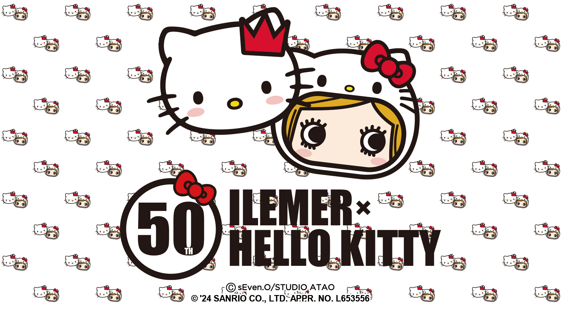 ILEMERのキャラクター「イーマリー」とハローキティのコラボ