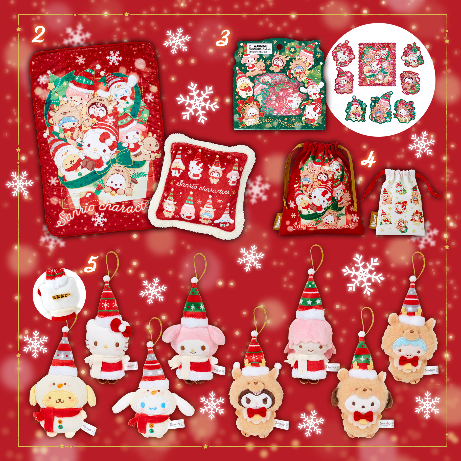 クリスマスデザインシリーズ｜サンリオ