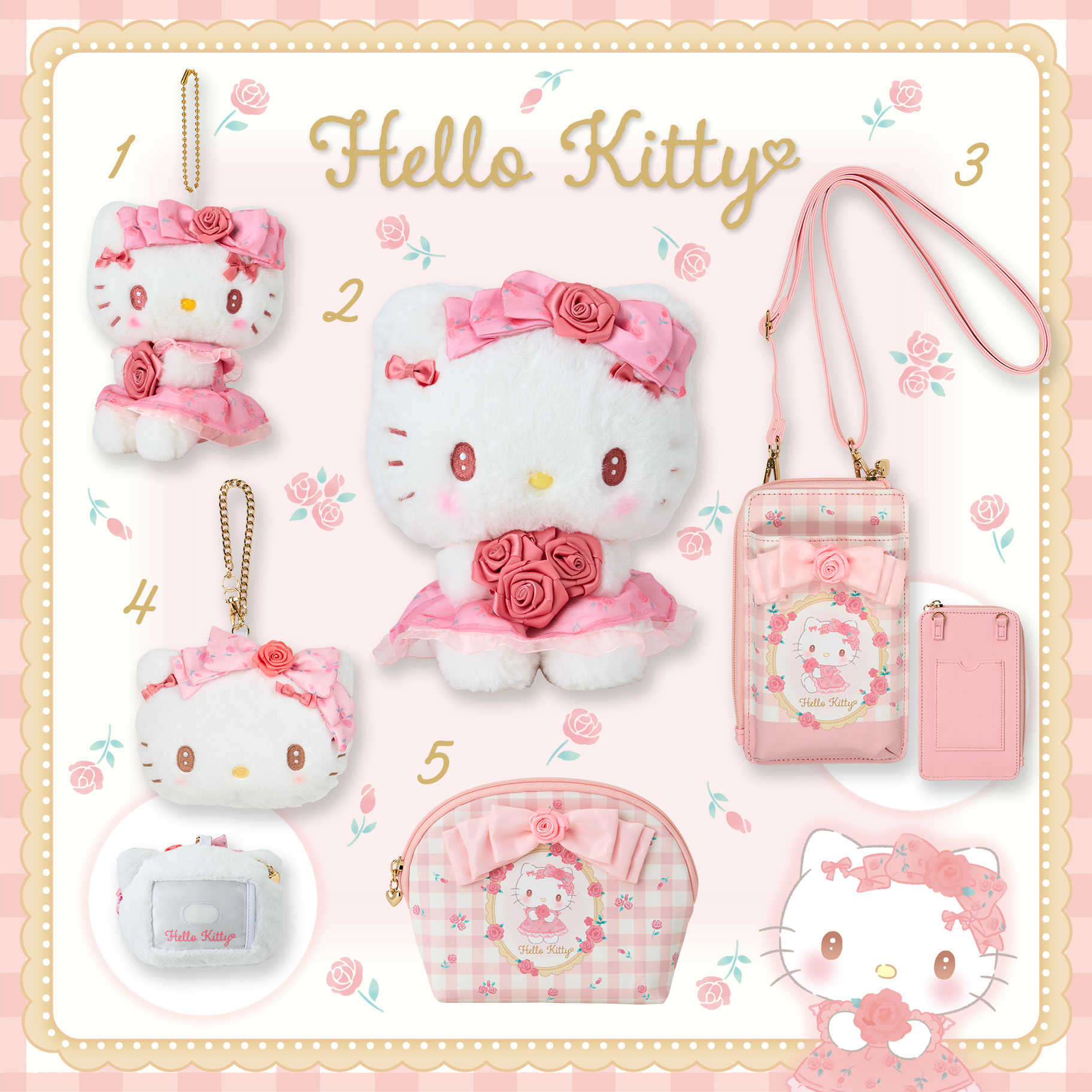 ドーリーローズデザインシリーズ｜サンリオ