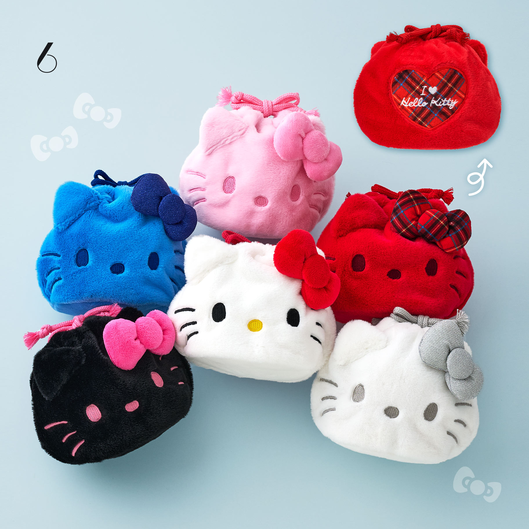 ハローキティ スポーツファン キーホルダー 3点セット ハローキティ