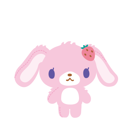 サンリオ シュガーバニーズ ぬいぐるみ ストロベリーうさ 刺繍 Amazon