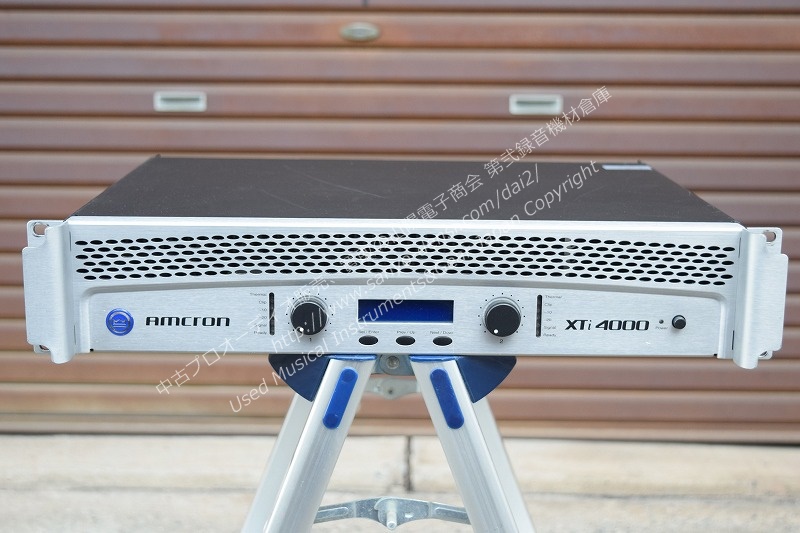 AMCRON XTi4000 パワーアンプ｜山陽電子商会 第弐録音機材倉庫