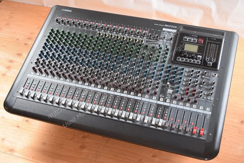 中古 YAMAHA MGP24X デジタル/アナログ 24ch ミキサー｜山陽電子商会