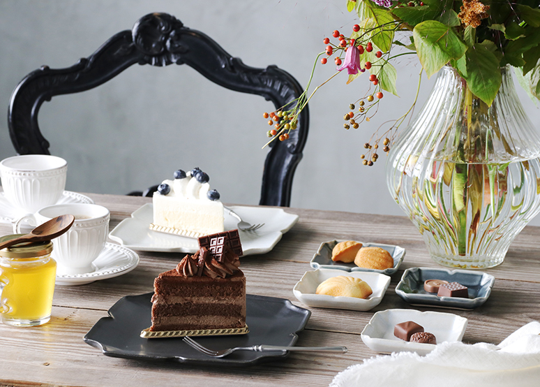 Sarah Graceオリジナルプレート ⾊と形でコーディネートを楽しむ