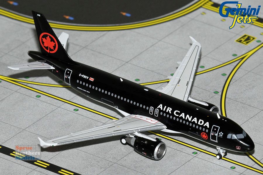 GEMGJ2255 1:400 Gemini Jets Air Canada Jetz Airbus A320 #C-FNVV
