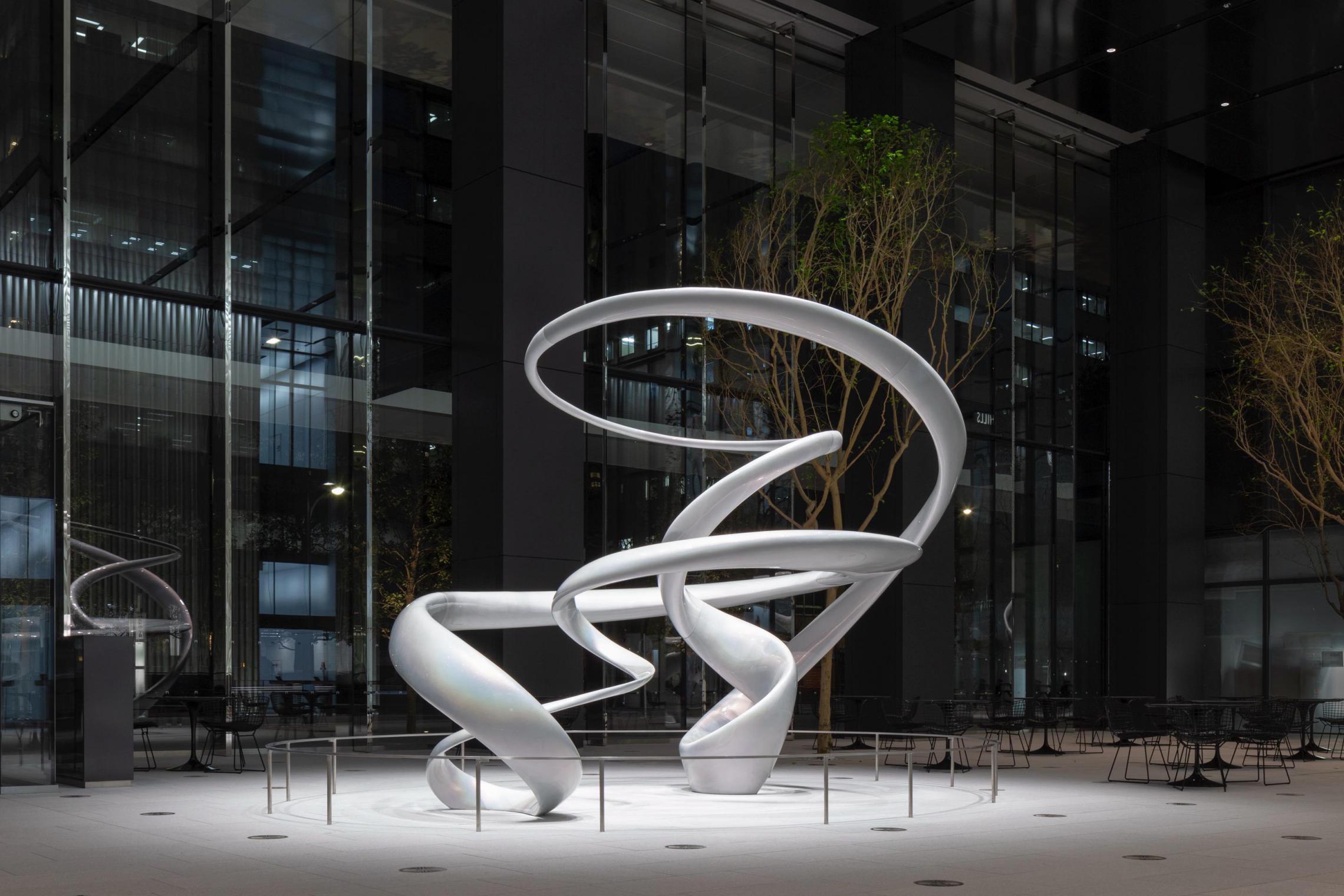 SCAI THE BATHHOUSE | Projects | 森万里子「Cycloid V」