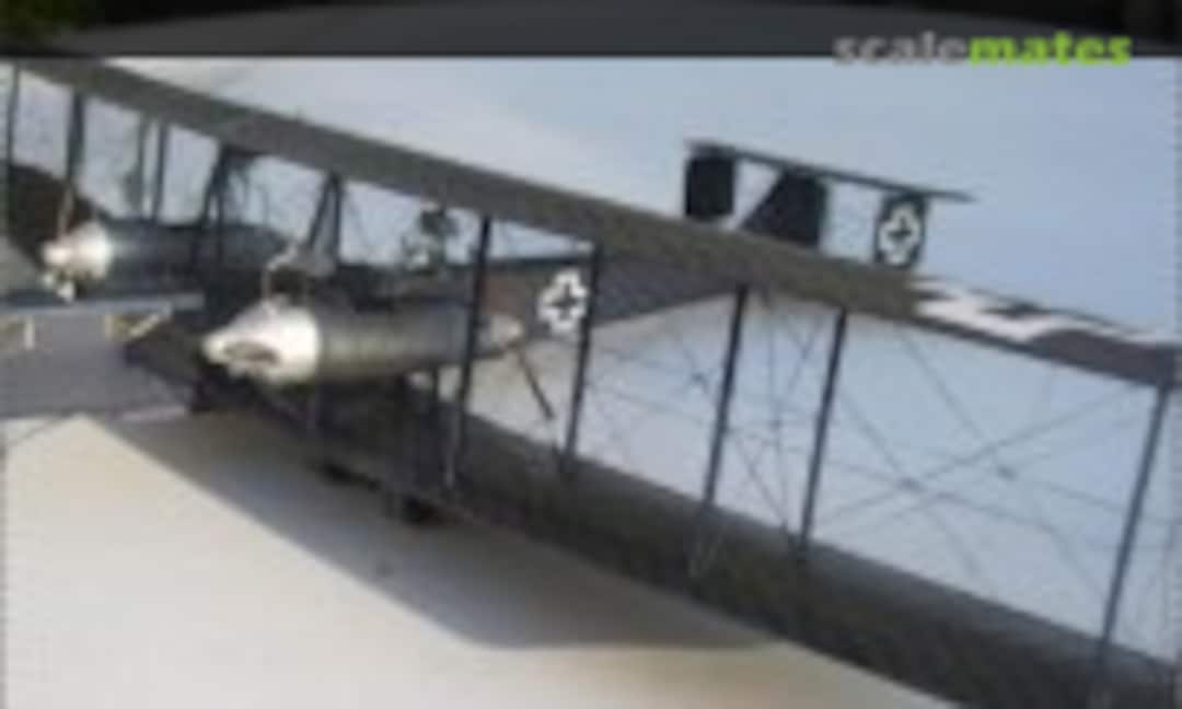 未組立プラモデルRODEN製 ツェッペリンStaaken R.VI 1/72 1/72