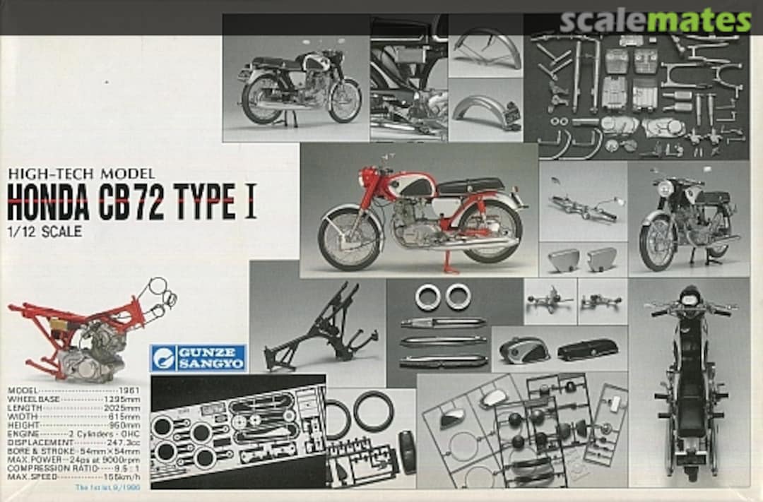 Honda CB72 Type I, Gunze Sangyo G-612 (1986)