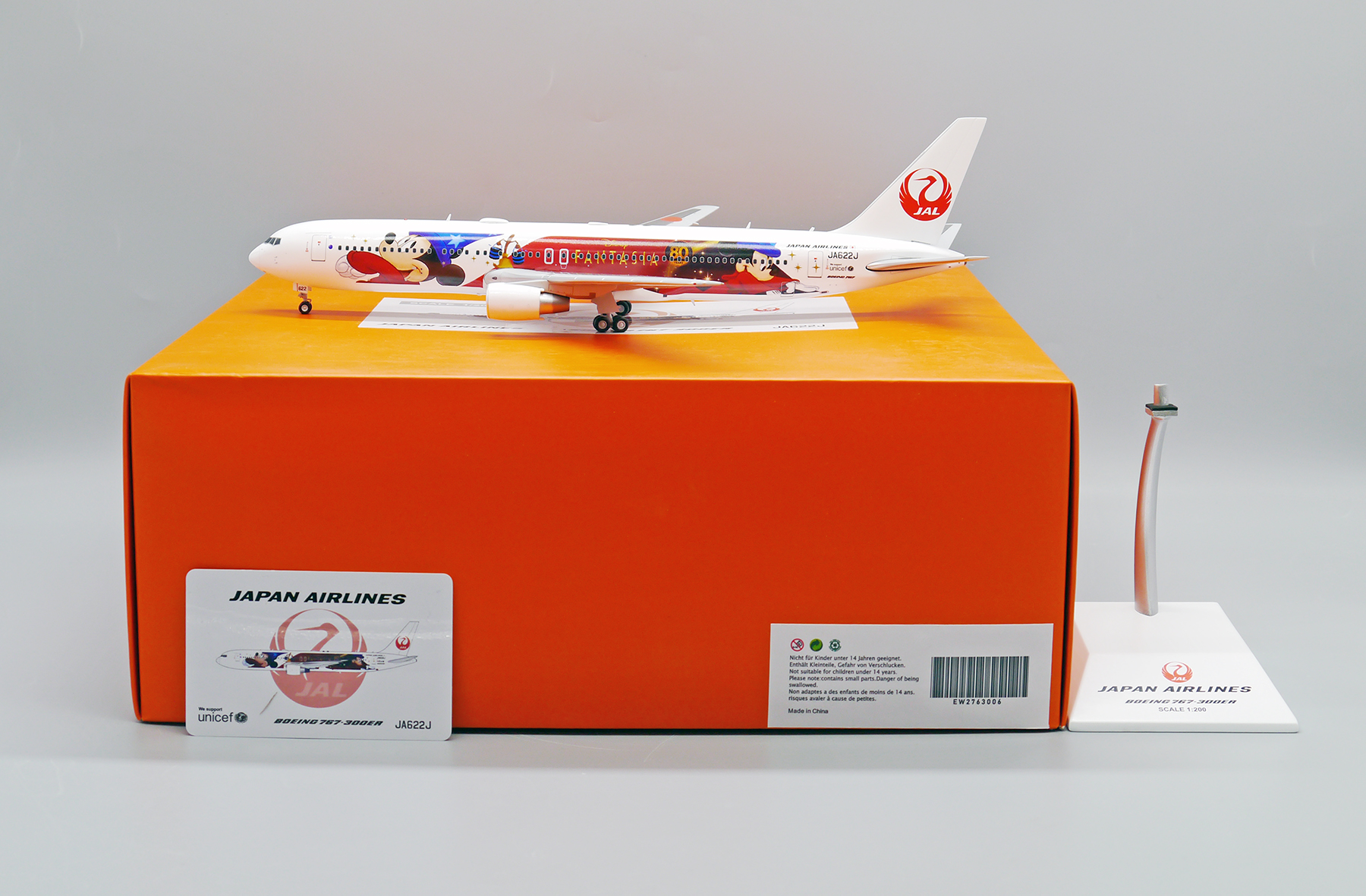 ScaleModelStore.com :: JC Wings 1:200 - EW2763006 - Japan Airlines