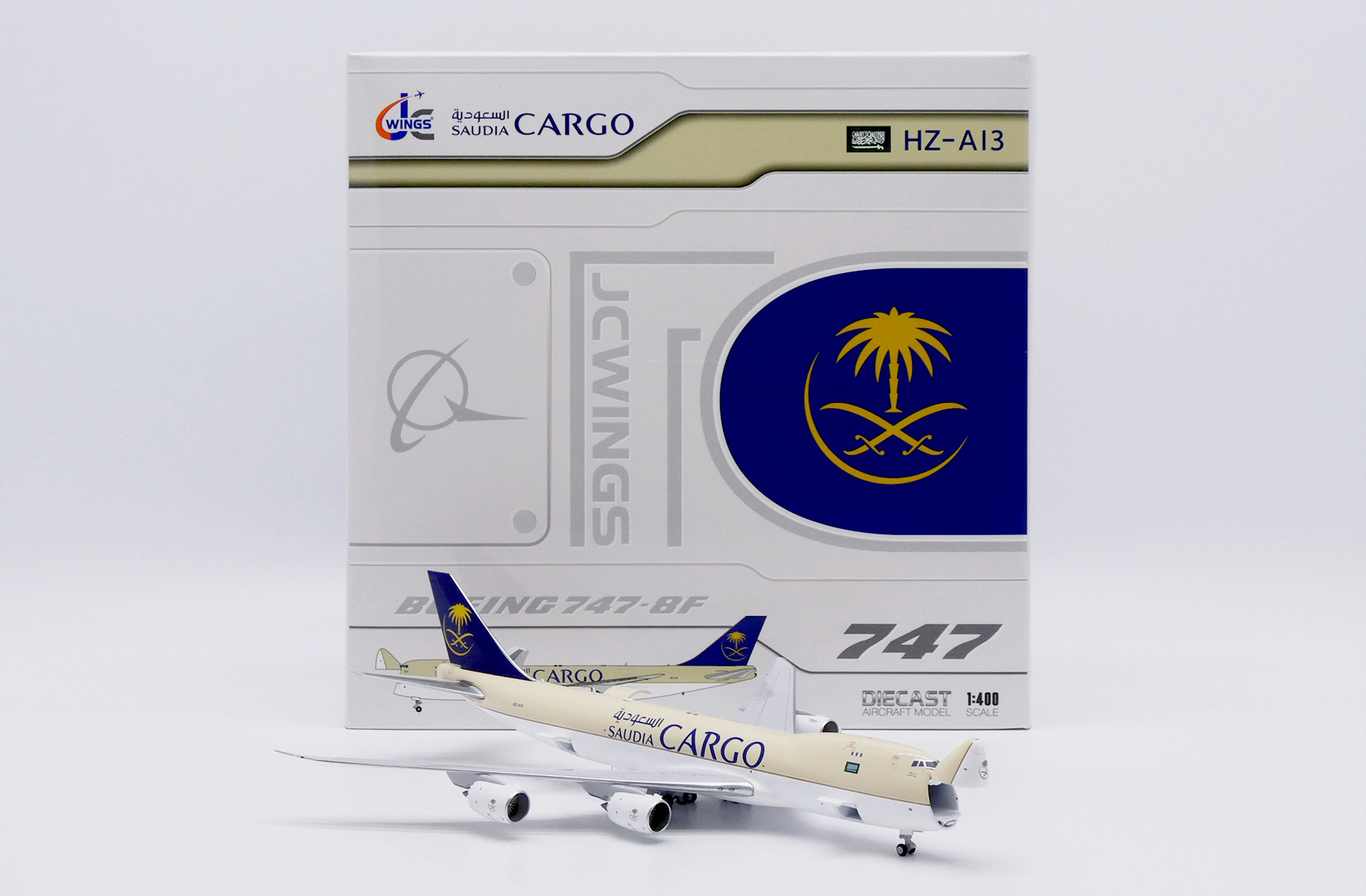 ScaleModelStore.com :: JC Wings 1:400 - LH4348C - Saudia Cargo