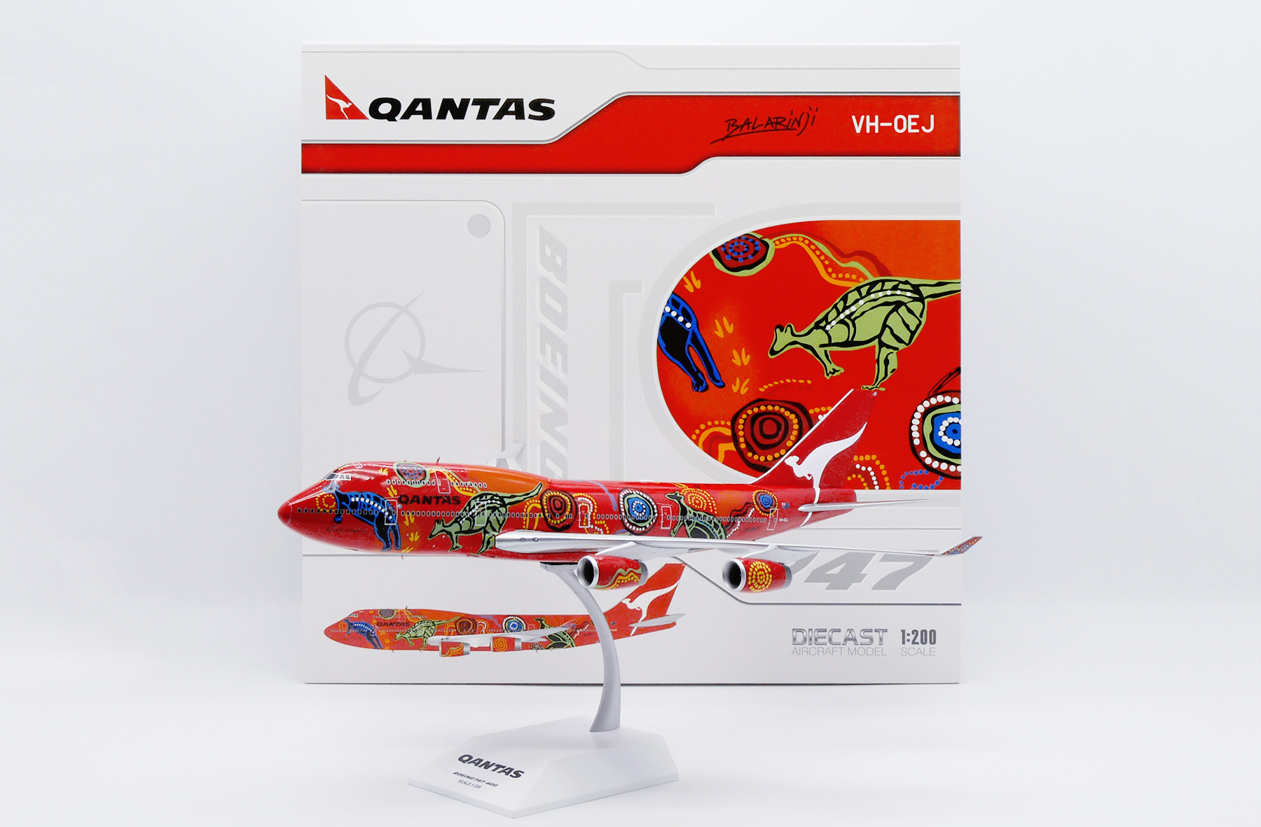 ScaleModelStore.com :: JC Wings 1:200 - XX20377 - Qantas Boeing