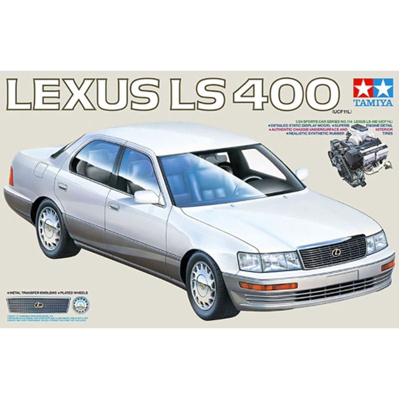 Lexus LS 400 UCF11L (1/24) Tamiya 24114