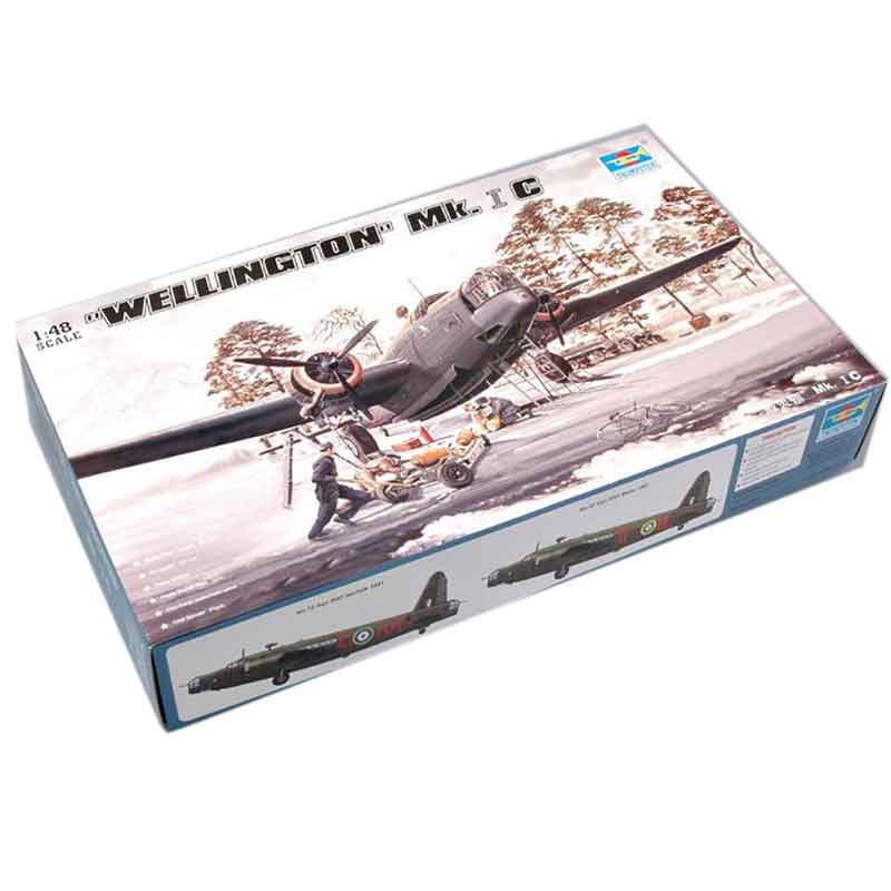 Vickers Wellington Mk I Bomber (1/48) 02808 | Trumpeter