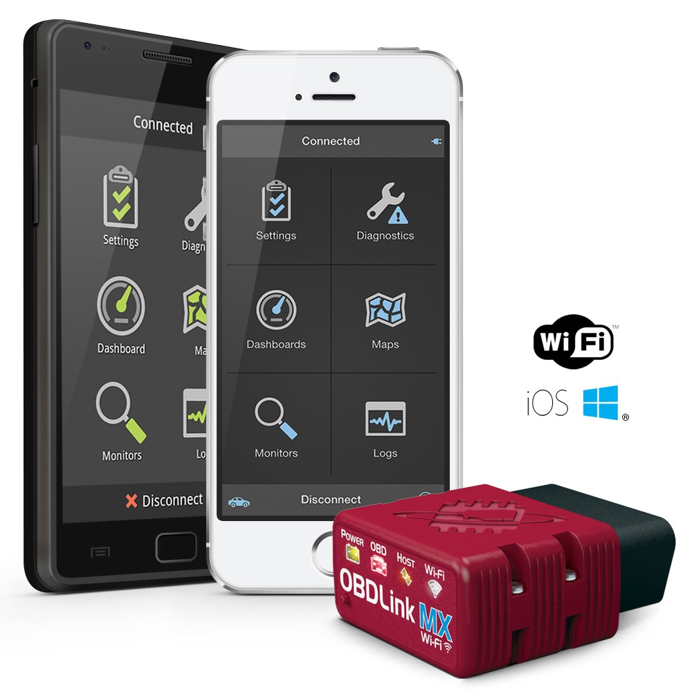 OBDLink MX Wi-Fi OBD-II Scan Tool for iOS, Android & Windows