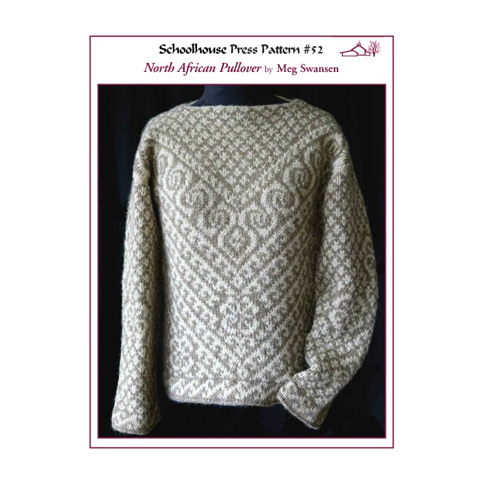 Knitting Pattern, North African Pullover - SPP52 | Schoolhouse Press
