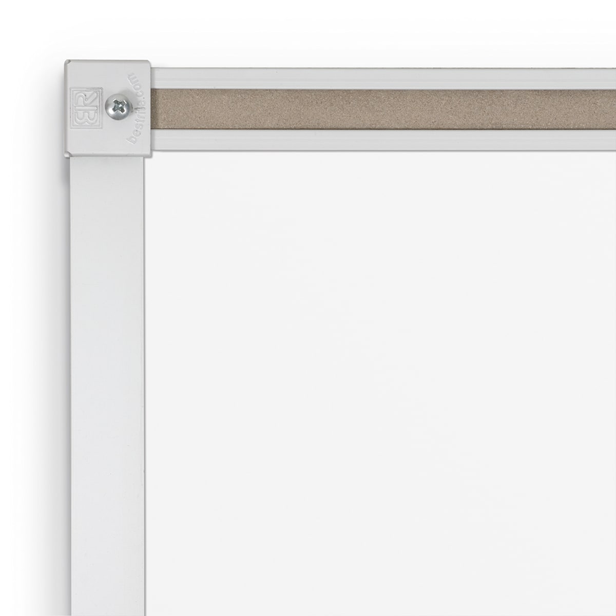 MooreCo Porcelain Classroom Whiteboard 4'x8' Wall-Mounted