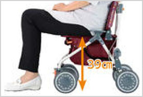 カゴノアM SLM05 幸和製作所 買い物カゴ乗せ機能付シルバーカーミドル