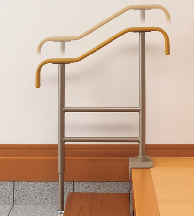 安寿 玄関手すり 上がりかまち用手すりK-650F | 快適空間スクリオ