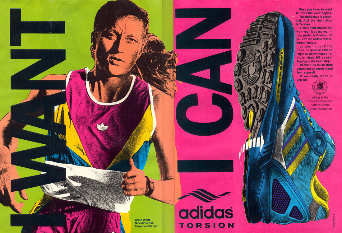 Retro Ad From April 1989, The Adidas Torsion – The Runner's Shop