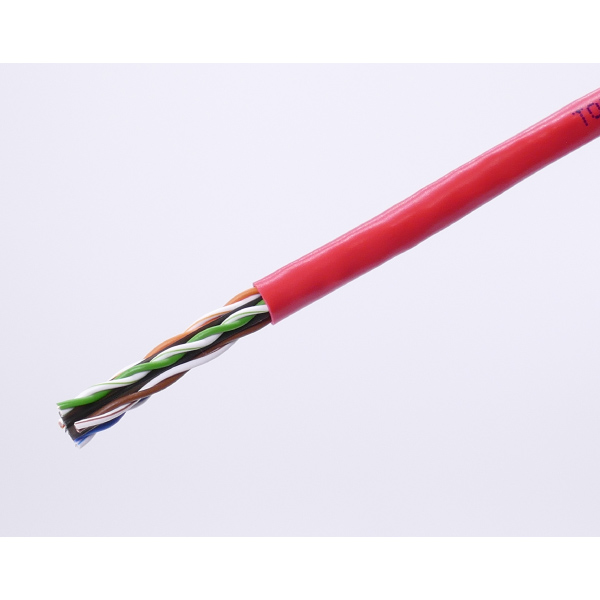 EM-TPCC6 0.5mm X 4P 赤 300m巻: 通信ケーブル - 蛙屋