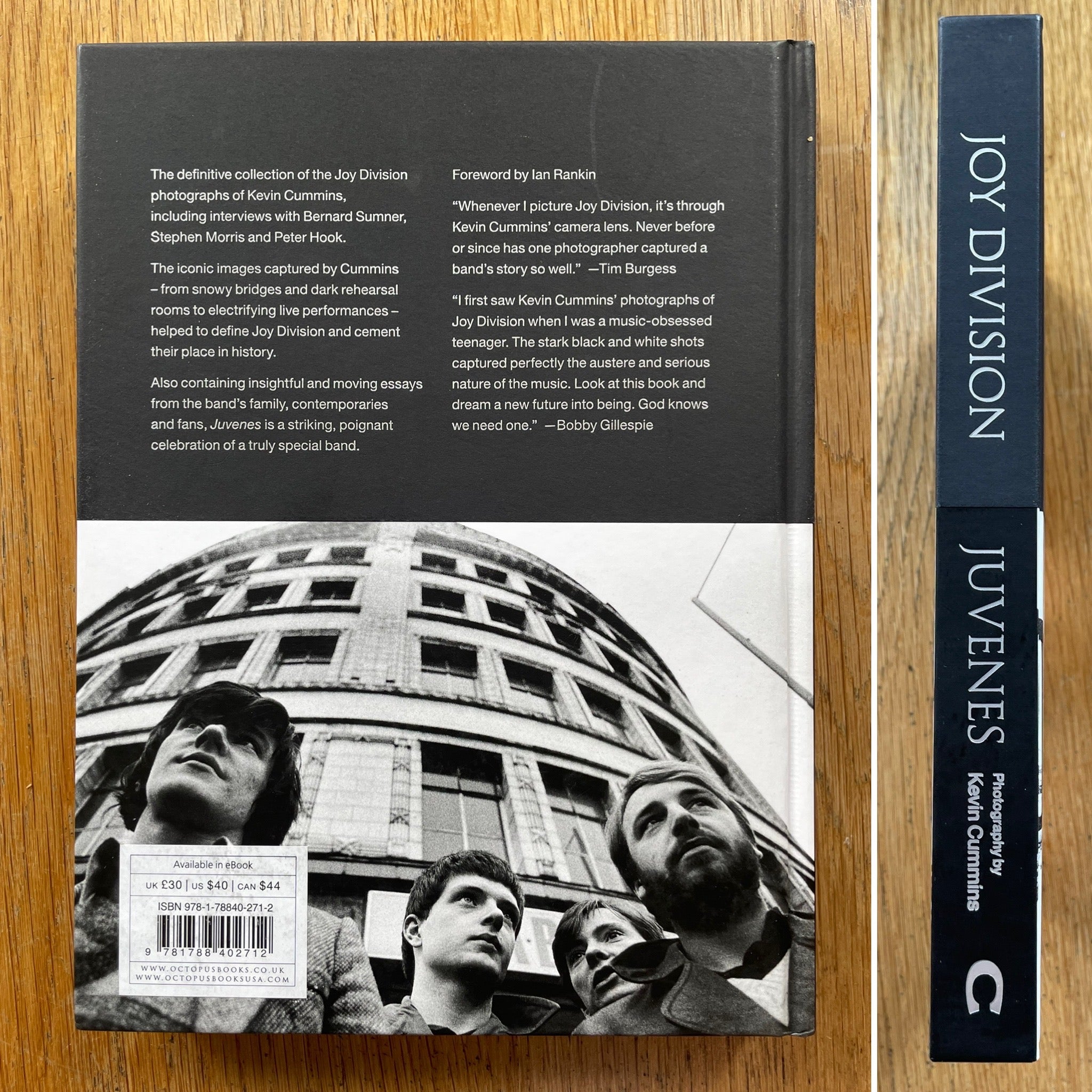 Joy Division - Juvenes signed by Kevin Cummins | Setanta books