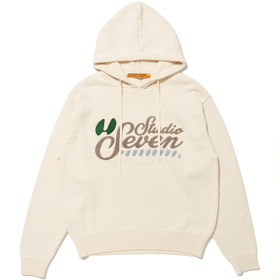Logo Knit Hoodie | STUDIO SEVEN (スタジオ セブン)