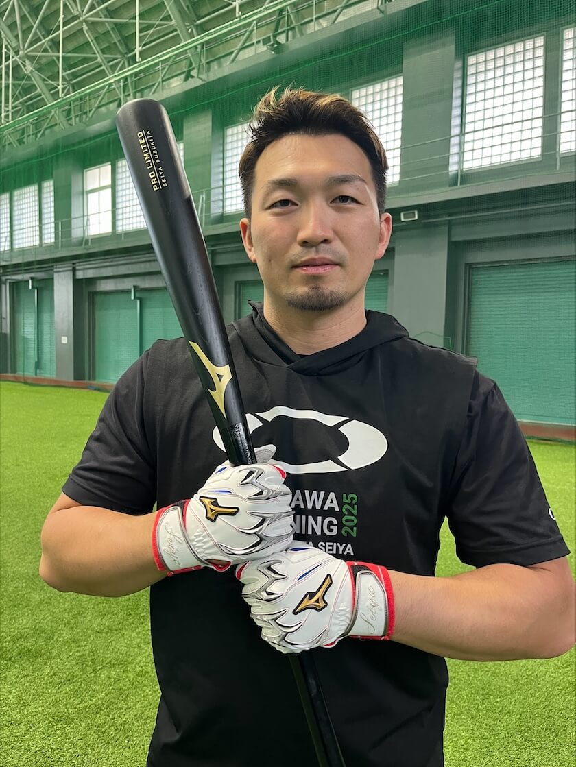 鈴木誠也選手がミズノとアンバサダー契約、特設コーナーではバットの