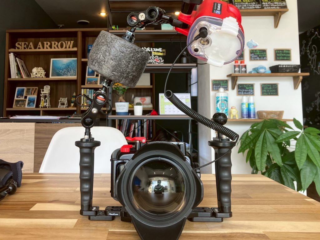 水中カメラ/カスタムアクセサリーの種類』 | 福岡市のダイビング