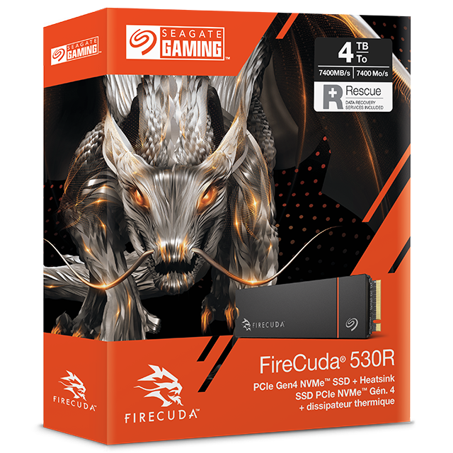 Seagate FireCuda 530R M.2 NVMe SSD with heatsink | Seagate US