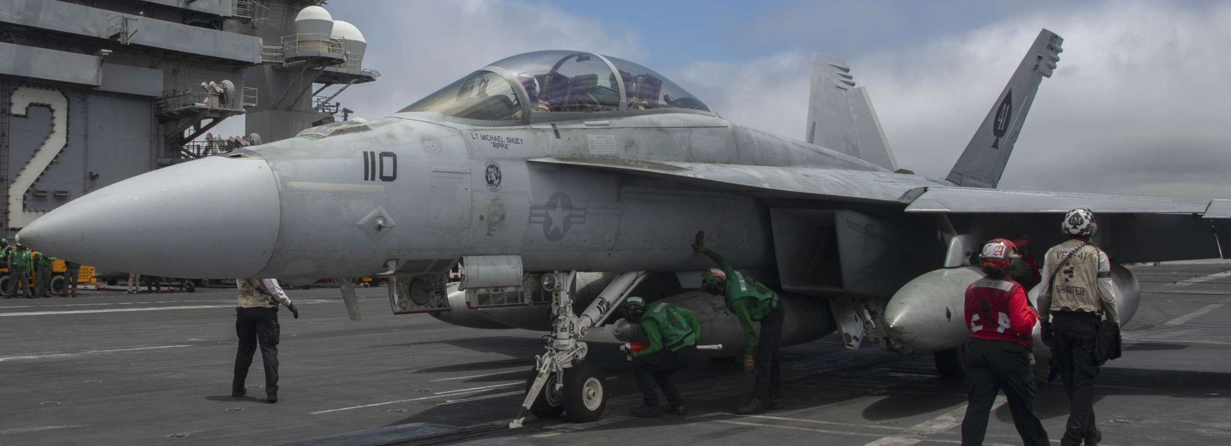 VFA-41 Black Aces Strike Fighter Squadron F/A-18F Hornet