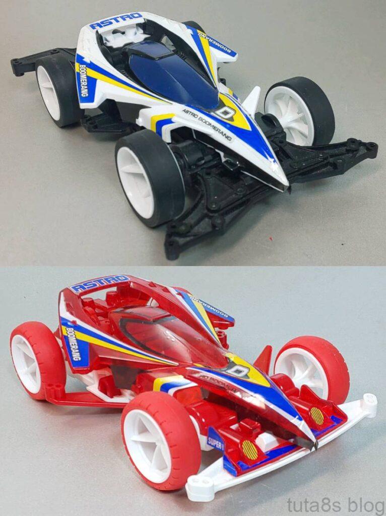 アストロブーメラン(2号車)｣ 白+クリアーレッドSPのステッカー