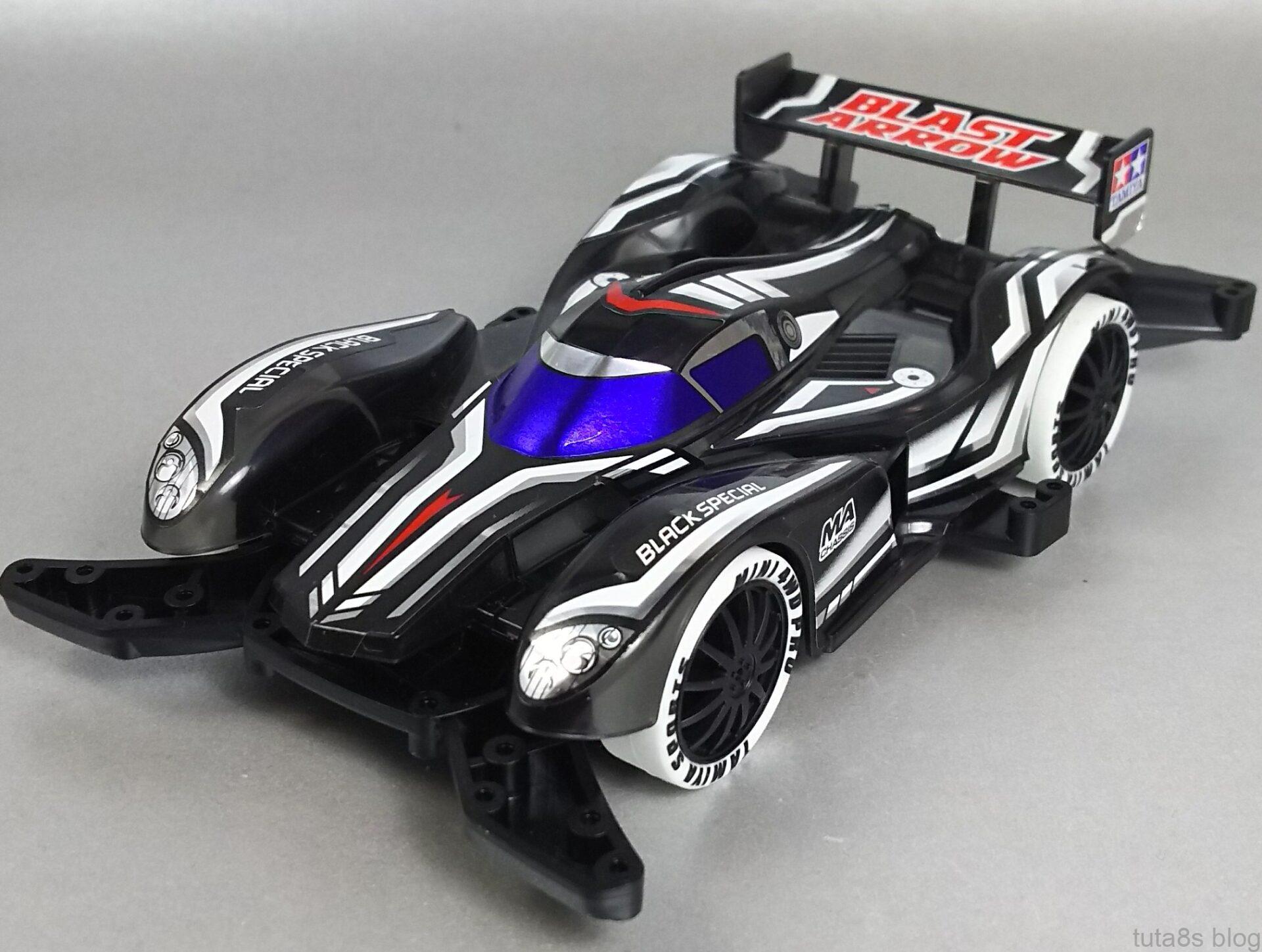 ブラストアローブラックSP｣黒と白