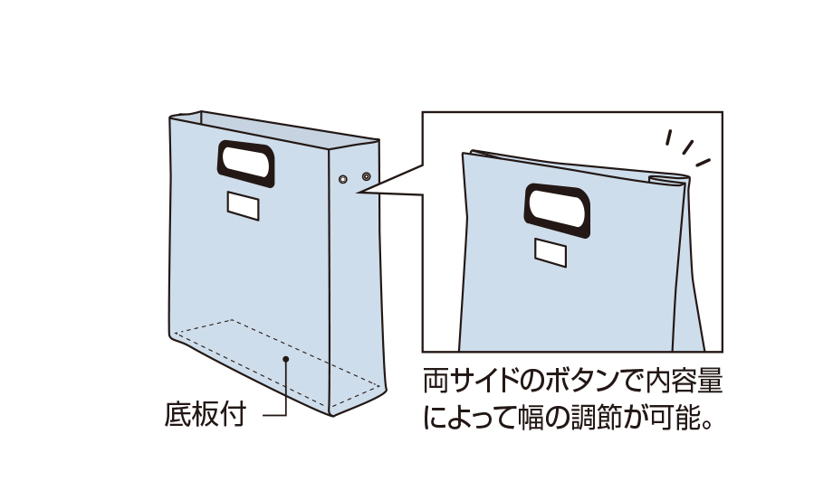 フィンダッシュ® デスクデスク®バッグ L – セキセイ株式会社