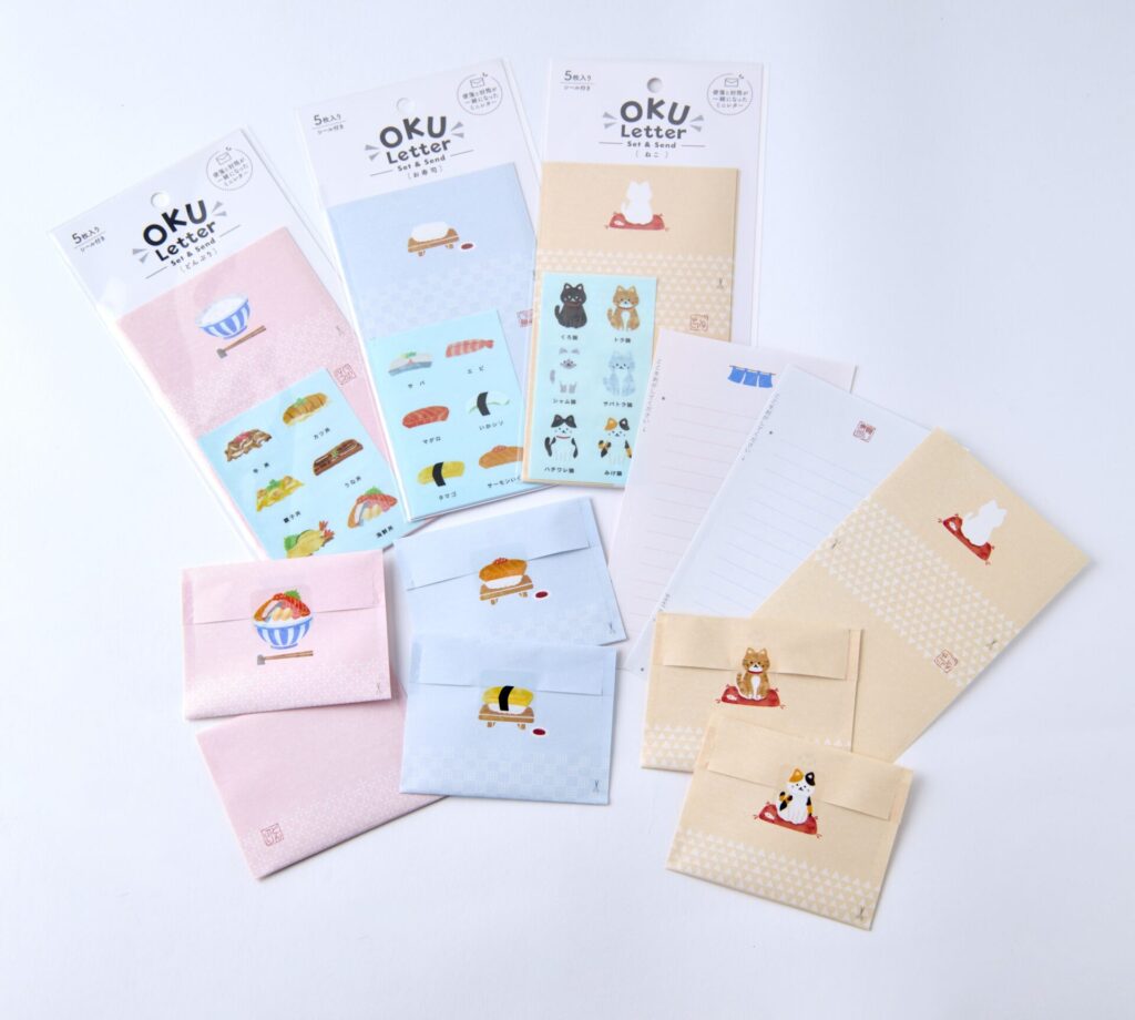 新発売！OKU LETTER(どんぶり・すし・ねこ) - 株式会社シード