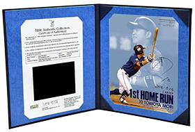 オンライン限定「森選手プロ初本塁打記念直筆サイン入り商品」8/20受注