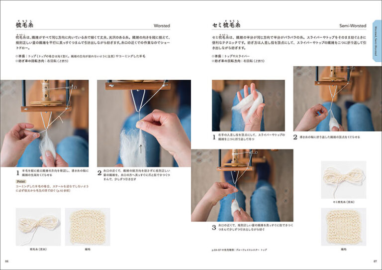 糸紡ぎのテクニックとデザイン | 株式会社誠文堂新光社
