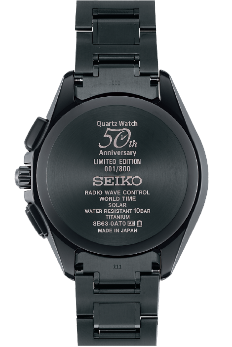 クオーツウオッチ 50周年記念限定モデル