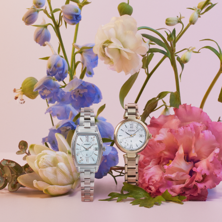 セイコー ルキア＞より、みずみずしく開花する花をモチーフにした新