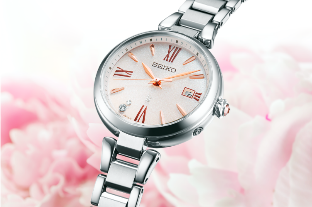 セイコー ルキア＞より、みずみずしく開花する花をモチーフにした新