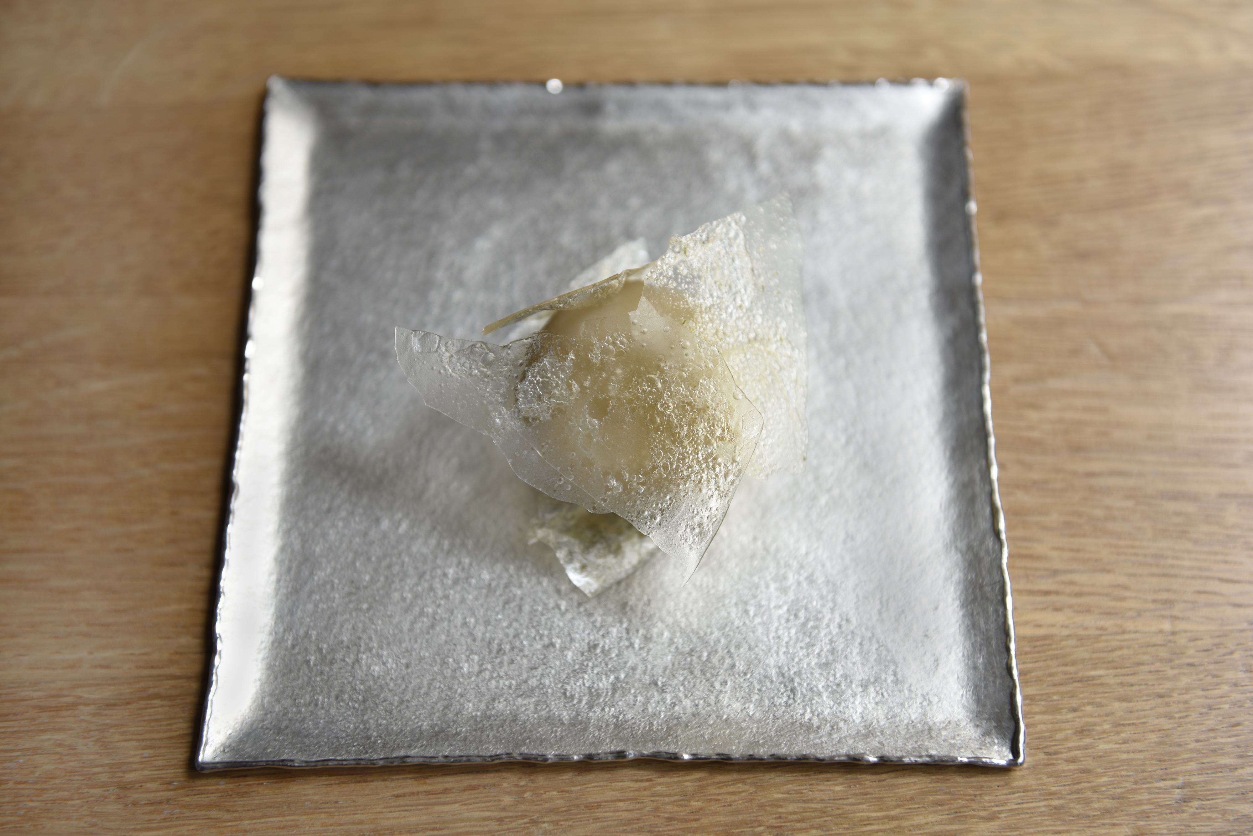 錫 銘々皿 薄氷・うすらひ | 清課堂 / 錫・銀・各種金属工芸