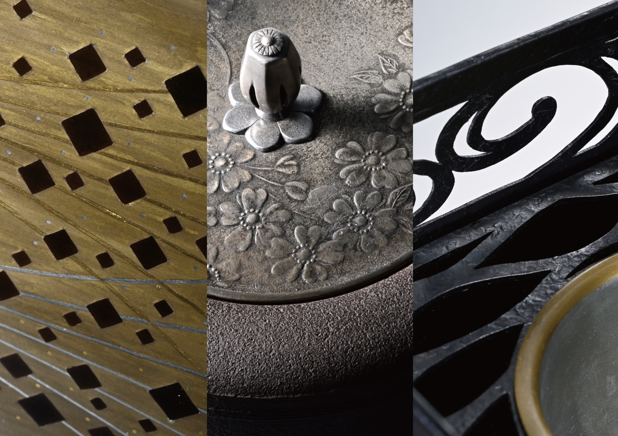 金工の技法 ／ 彫金・鋳金・鍛金 金工部会展 2021 | 清課堂 / 錫・銀