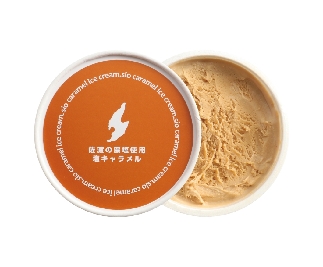 NIIGATA ICE SELECTION 佐渡の藻塩キャラメルアイスクリーム | 商品