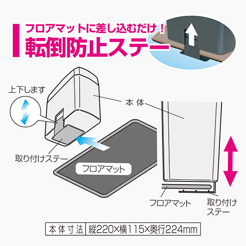 スリムダストボックス4 | カー用品のセイワ