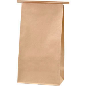 ワイヤー付角底クラフト袋150×90×280: 袋・ラミネート袋｜包装資材