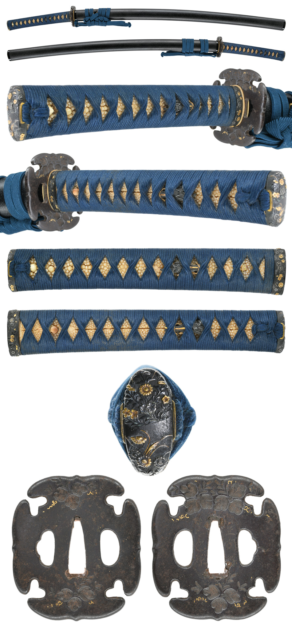 刀 薩摩官工平正良 附 黒石目地塗鞘拵 (KA-110523)｜刀・日本刀の販売