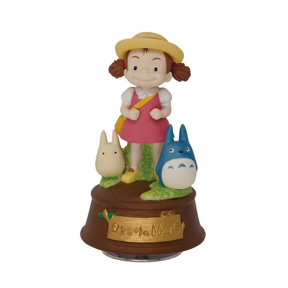 スタジオジブリ] となりのトトロ 磁器オルゴール メイちゃんとおさんぽ