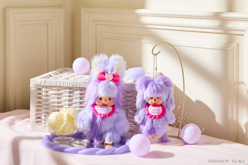 モンチッチ】しなこコラボ チムたん S/モンチッチ キーチェーン