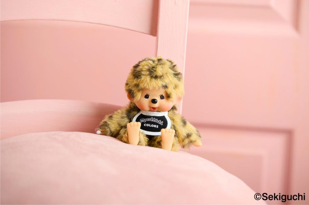 モンチッチ】モンチッチCOLORS キーチェーン ヒョウ柄 | ぬいぐるみの